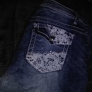 Cato premium curvy wash denim jeans.